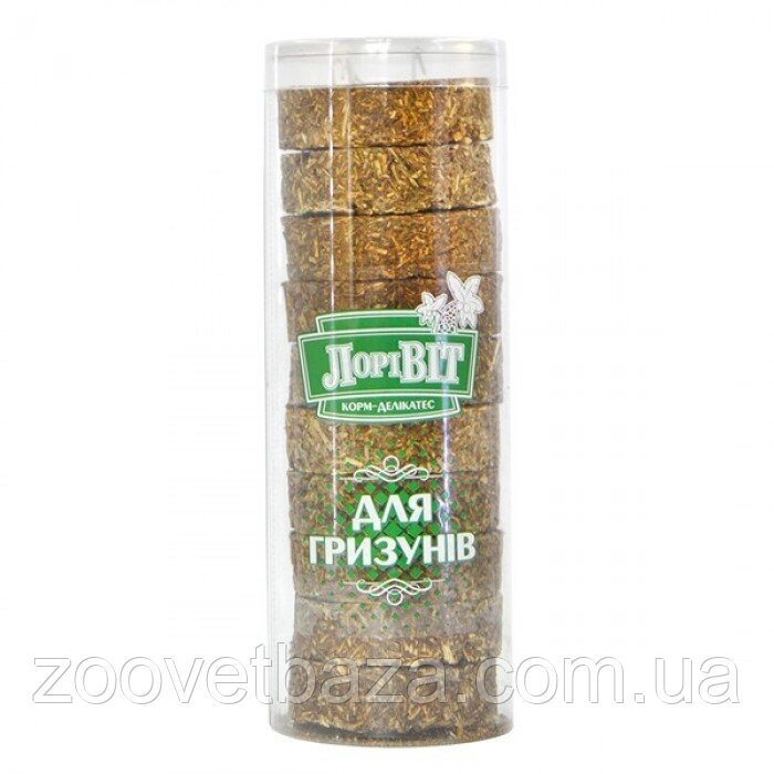 Кільця трав'яні для гризунів Лоривит-Делікатес від компанії ZooVet - Інтернет зоомагазин самих низьких цін - фото 1