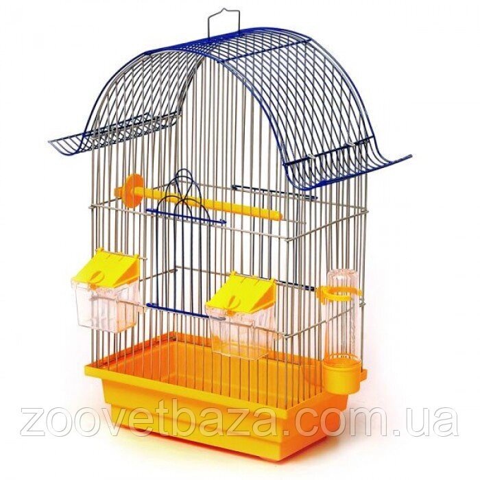 Клітка для хвилястих папуг Ретро від компанії ZooVet - Інтернет зоомагазин самих низьких цін - фото 1