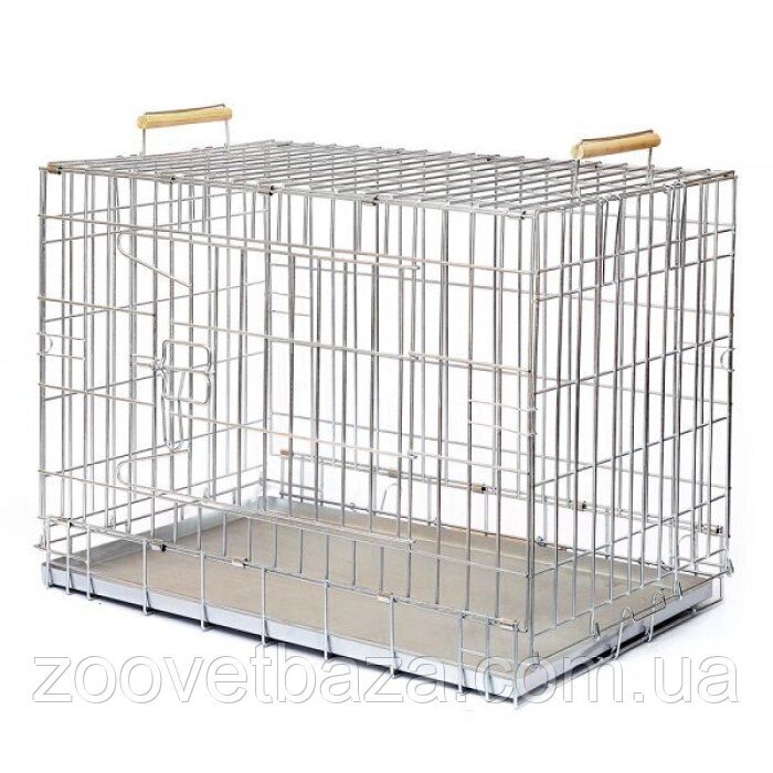 Клітка для транспортування тварин Вовк-1 від компанії ZooVet - Інтернет зоомагазин самих низьких цін - фото 1