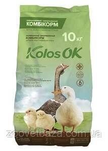 Комбікорм Kolosok зростання для курчат, водоплавної птиці (9-20 тижнів), 10 кг від компанії ZooVet - Інтернет зоомагазин самих низьких цін - фото 1