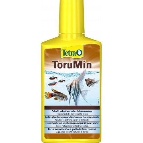 Кондиціонер Tetra Aqua ToruMin з екстрактом гумінових кислот на 500 л, 250 мл від компанії ZooVet - Інтернет зоомагазин самих низьких цін - фото 1