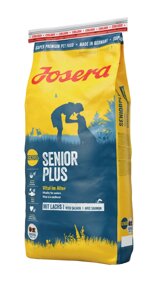 Корм для літніх собак Josera Senior Plus з лососем 15 кг для підтримки життєздатності