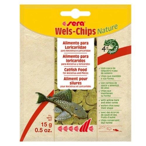 Корм Sera Catfish Chips Nature чіпси для сомів 15 г від компанії ZooVet - Інтернет зоомагазин самих низьких цін - фото 1