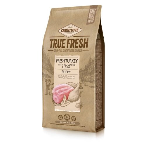 Корм сухий для цуценят Carnilove True Fresh Turkey Puppy з індичкою, 11,4 кг від компанії ZooVet - Інтернет зоомагазин самих низьких цін - фото 1