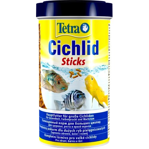 Корм Tetra Cichlid Sticks для рибок цихлід, 160 г (палички) від компанії ZooVet - Інтернет зоомагазин самих низьких цін - фото 1