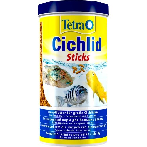 Корм Tetra Cichlid Sticks для рибок цихлід, 320 г (палички) від компанії ZooVet - Інтернет зоомагазин самих низьких цін - фото 1