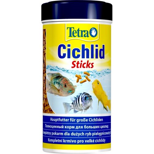 Корм Tetra Cichlid Sticks для рибок цихлід, 75 г (палички) від компанії ZooVet - Інтернет зоомагазин самих низьких цін - фото 1