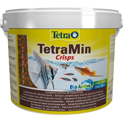 Корм Tetra Min Crisps для акваріумних рибок, 2 кг (чіпси) від компанії ZooVet - Інтернет зоомагазин самих низьких цін - фото 1