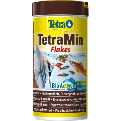 Корм Tetra Min Flakes для акваріумних рибок, 52 г (пластівці) від компанії ZooVet - Інтернет зоомагазин самих низьких цін - фото 1