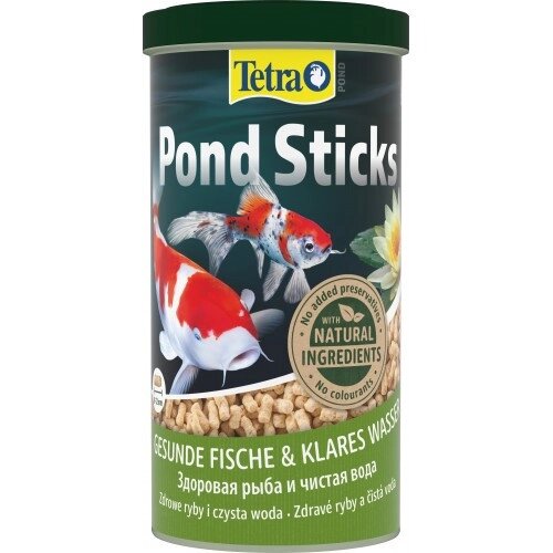 Корм Tetra Pond Sticks для ставкових риб, 1 л (палички) від компанії ZooVet - Інтернет зоомагазин самих низьких цін - фото 1