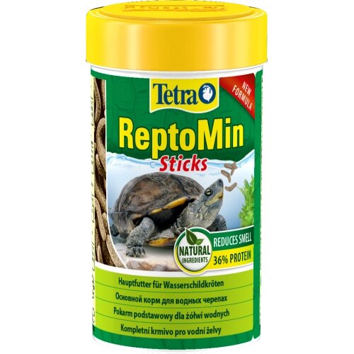 Корм Tetra ReptoMin для черепах, 22 г (палички) від компанії ZooVet - Інтернет зоомагазин самих низьких цін - фото 1