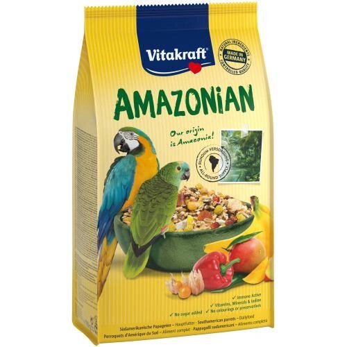 Корм Vitakraft Amazonian для великих амазонських папуг, 750 г від компанії ZooVet - Інтернет зоомагазин самих низьких цін - фото 1