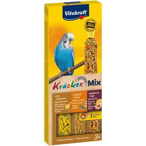 Крекер Vitakraft для декоративних папуг, з медом, фруктами та яйцем, 3 шт від компанії ZooVet - Інтернет зоомагазин самих низьких цін - фото 1