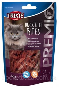 Ласощі для котів Trixie TX-42716 PREMIO Duck Filet Bites з качиною грудкою для кішок 50 г