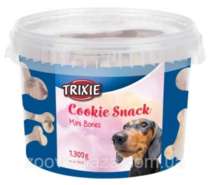 Ласощі для собак Trixie (TX-31661) Cookie Snack печиво для собак 1.3 кг (відро)