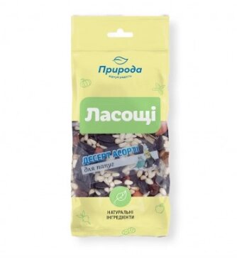 Ласощі для декоративних птахів Десерт-Мікс «Фієста Ассорті» 100 г, Природа від компанії ZooVet - Інтернет зоомагазин самих низьких цін - фото 1