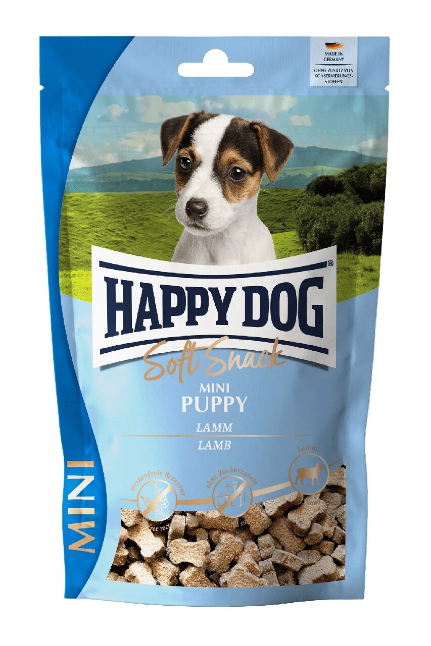 Ласощі Happy Dog Soft Snack Mini Puppy для цуценят дрібних порід (лосось/кролик), 100 г від компанії ZooVet - Інтернет зоомагазин самих низьких цін - фото 1