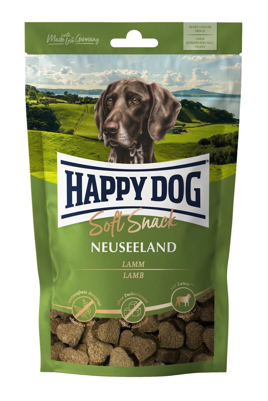 Ласощі Happy Dog Soft Snack Neuseeland для собак середніх і великих порід (ягня/рис), 100 г від компанії ZooVet - Інтернет зоомагазин самих низьких цін - фото 1