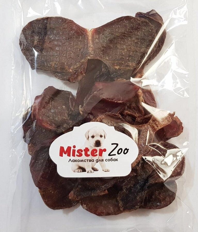 Ласощі Насінники бичачі сушені (медальйони) 100 г Mister Zoo від компанії ZooVet - Інтернет зоомагазин самих низьких цін - фото 1