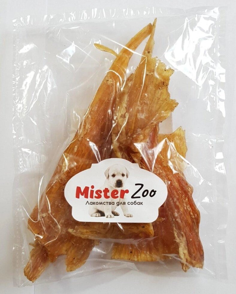 Ласощі Жилка олов'яна сушена 200 г. Mister Zoo від компанії ZooVet - Інтернет зоомагазин самих низьких цін - фото 1