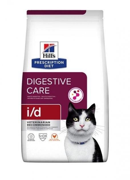 Лікувальний корм Хіллс Hills PD Digestive Care I/D для кішок 3 кг при розладах шлунково-кишкового тракту (новий дизайн від компанії ZooVet - Інтернет зоомагазин самих низьких цін - фото 1
