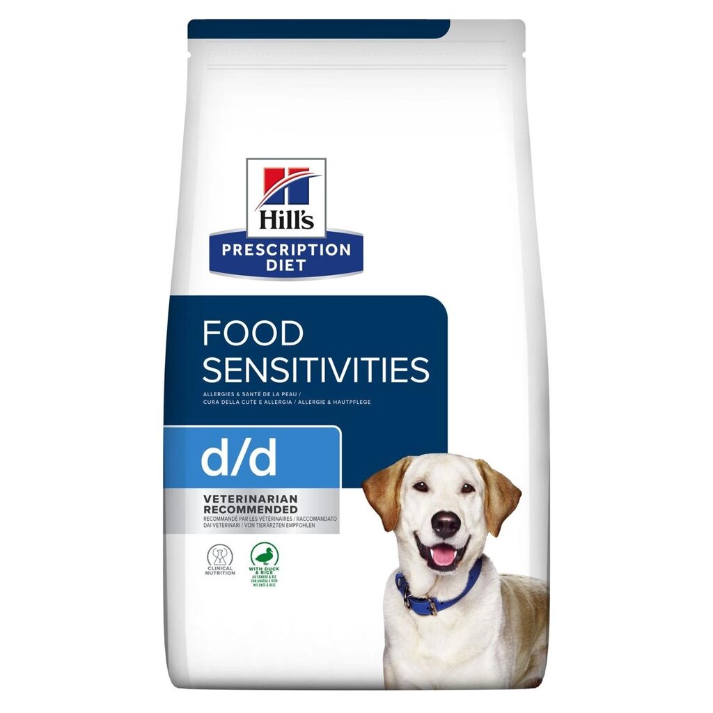 Лікувальний сухий корм Хіллс Hills PD Canine d/d для собак з качкою і рисом 12 кг при шкірних захворюваннях від компанії ZooVet - Інтернет зоомагазин самих низьких цін - фото 1