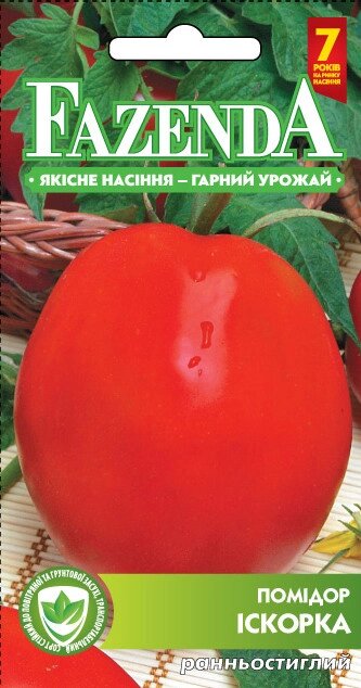 Насіння томату Іскорка 0.1 г, FAZENDA, O. L. KAR від компанії ZooVet - Інтернет зоомагазин самих низьких цін - фото 1