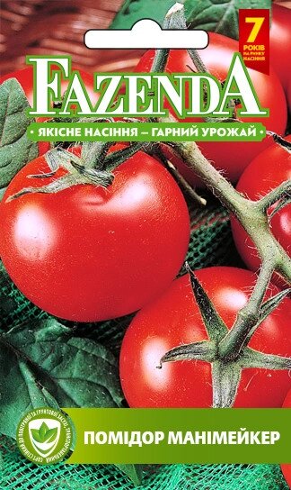 Насіння томату Манімейкер 0.1 г, FAZENDA, O. L. KAR від компанії ZooVet - Інтернет зоомагазин самих низьких цін - фото 1