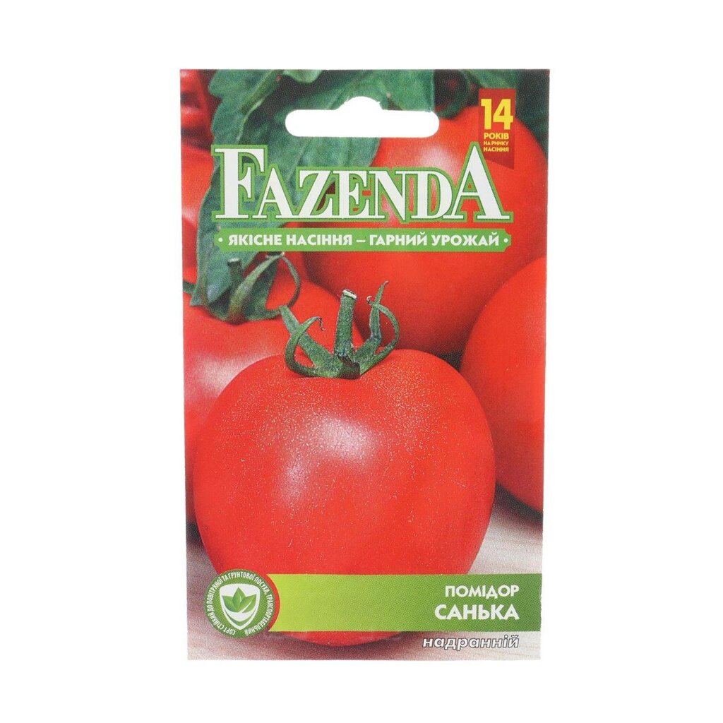 Насіння томату Санька 5 г FAZENDA від компанії ZooVet - Інтернет зоомагазин самих низьких цін - фото 1