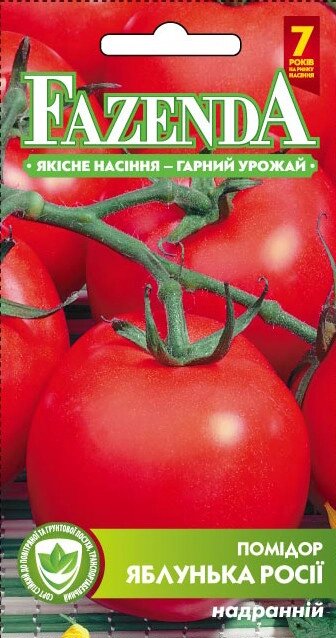 Насіння томату Яблунька Росії 0.1 г, FAZENDA, O. L. KAR від компанії ZooVet - Інтернет зоомагазин самих низьких цін - фото 1