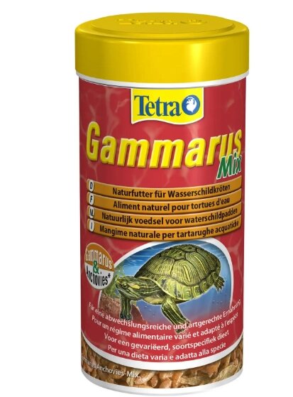 Натуральний корм для водоплавних черепах Tetra «Gammarus Mix» сушені гаммарус та анчоус 250 мл від компанії ZooVet - Інтернет зоомагазин самих низьких цін - фото 1