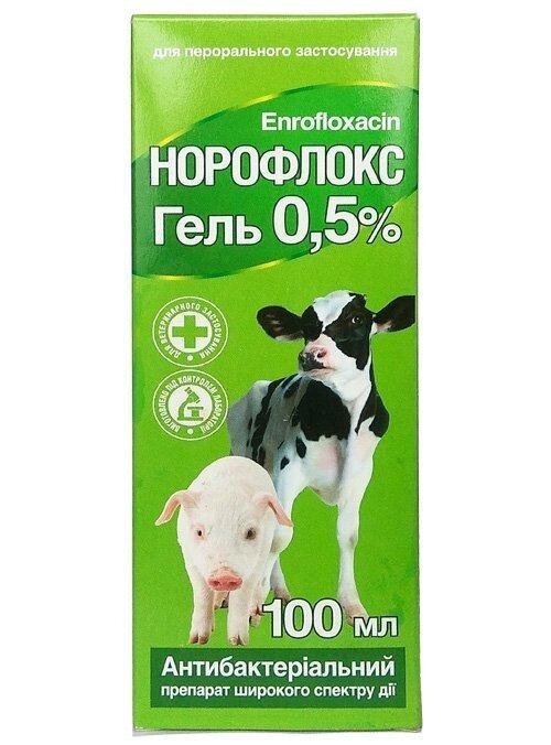 Норофлокс Гель 0.5% 100 мл O. L.KAR від компанії ZooVet - Інтернет зоомагазин самих низьких цін - фото 1