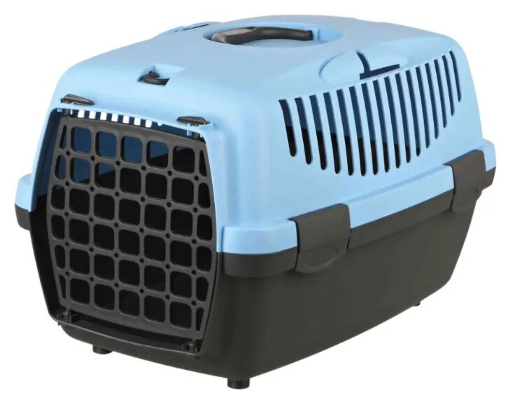 Переноска для собак і котів Trixie Capri Синя до 6 кг від компанії ZooVet - Інтернет зоомагазин самих низьких цін - фото 1