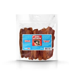 "HapPet"-ласощі для собак "Бекон курка-яловичина" 500г