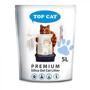 Наповнювач SILEP Premium Silicahele 5 літрів для котячого туалету