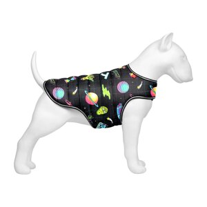 Курточка-накидка для собак WAUDOG Clothes, малюнок "Рік і Морті 2", L, А 41 см, B 58-70 см, C 42-52 см