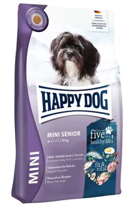 Cухий корм Happy Dog Mini Senior Fit&Vital корм для літніх собак малих порід 4 кг