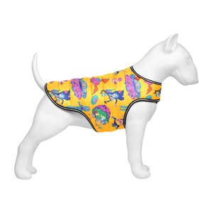 Курточка-накидка для собак WAUDOG Clothes, малюнок "Рік і Морті 3", L, А 41 см, B 58-70 см, C 42-52 см
