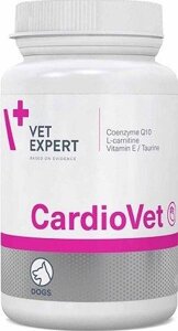 Харчова добавка VetExpert Cardiovet (Кардіовет) для серцево-судинної системи собак, 90 таблеток (термін до 01.2026 р)