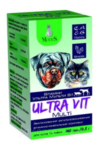 Вітаміни Ультра Мульті Віт для собак та кішок 0,5 мл 140 шт, Modes