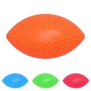 Ігровий м'яч для апортування PitchDog, діаметр 9 см оранжевий