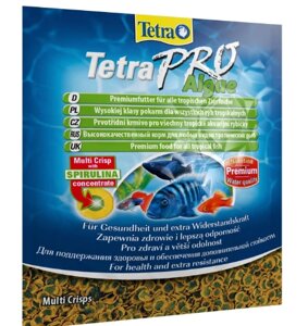 Сухий корм для акваріумних риб Tetra в чипсах «TetraPro Algae» 3 г (для травоїдних риб)