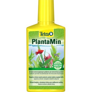 Добриво Tetra PlantaMin для зелених акваріумних рослин з залізом, 250 мл на 1000 л