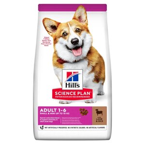 Сухий корм для собак Хіллс Hills SP Adult з ягням і рисом для міні і малих порід собак 1.5 кг