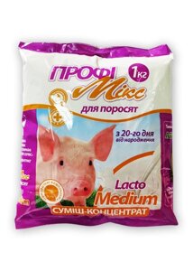 ПрофиМилк Лакто Медіум для поросят від 20 днів (замінник молока для поросят), 1 кг