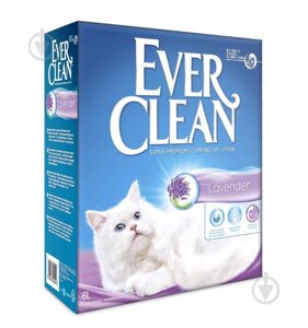 Ever Clean Наповнювач для котячого туалету з ароматом Лаванда 6 л