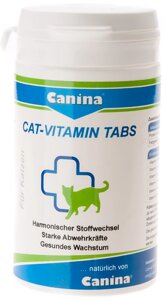 Вітамінний комплекс Canina Cat-Vitamin Tabs для кішок, 50 г / 100 шт