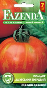 Насіння томату Амурський тигровий 0.1 г, FAZENDA, O. L. KAR