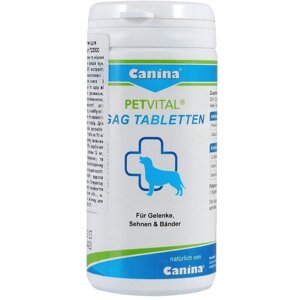 Глюкозамін Canina Petvital GAG Tabletten з екстрактом мідій для собак, 180 таблеток