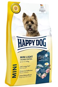 Сухий корм Happy Dog Fit&Vital Mini Light для собак дрібних порід (вагою до 10 кг), 4 кг